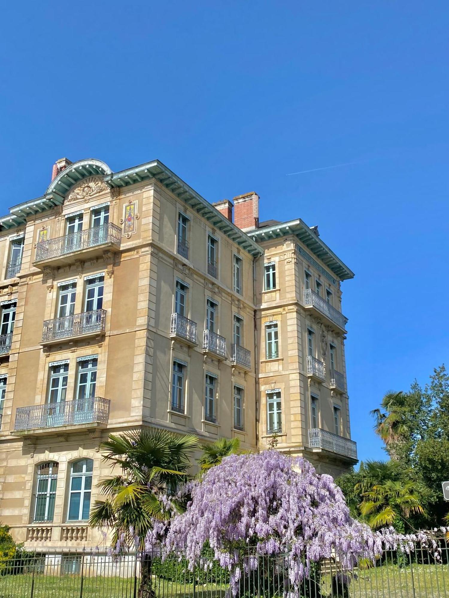 Agréable petit gîte avec piscine Salies-de-Béarn Exterior foto